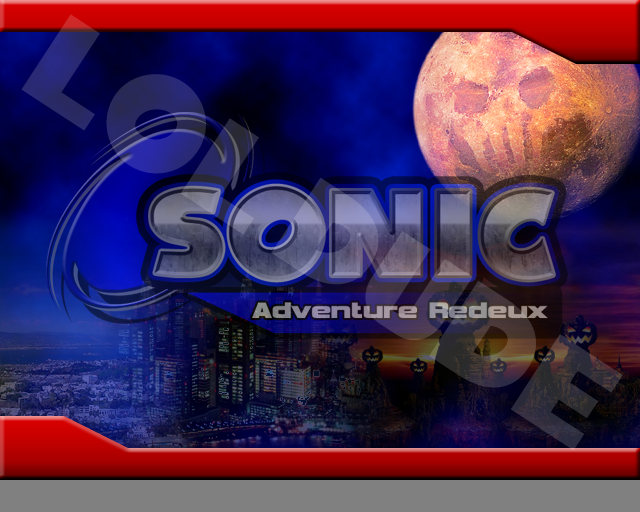 Menu background picture for Sonic RDX